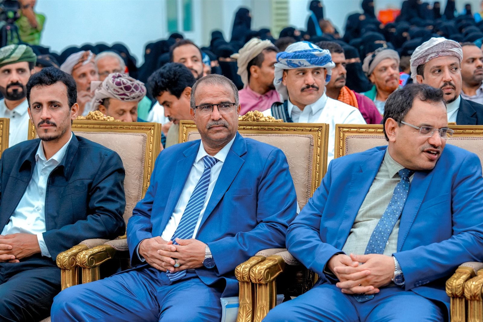 اللقاء الموسع للرئيس الزُبيدي بمختلف شرائح المجتمع بمحافظة حضرموت