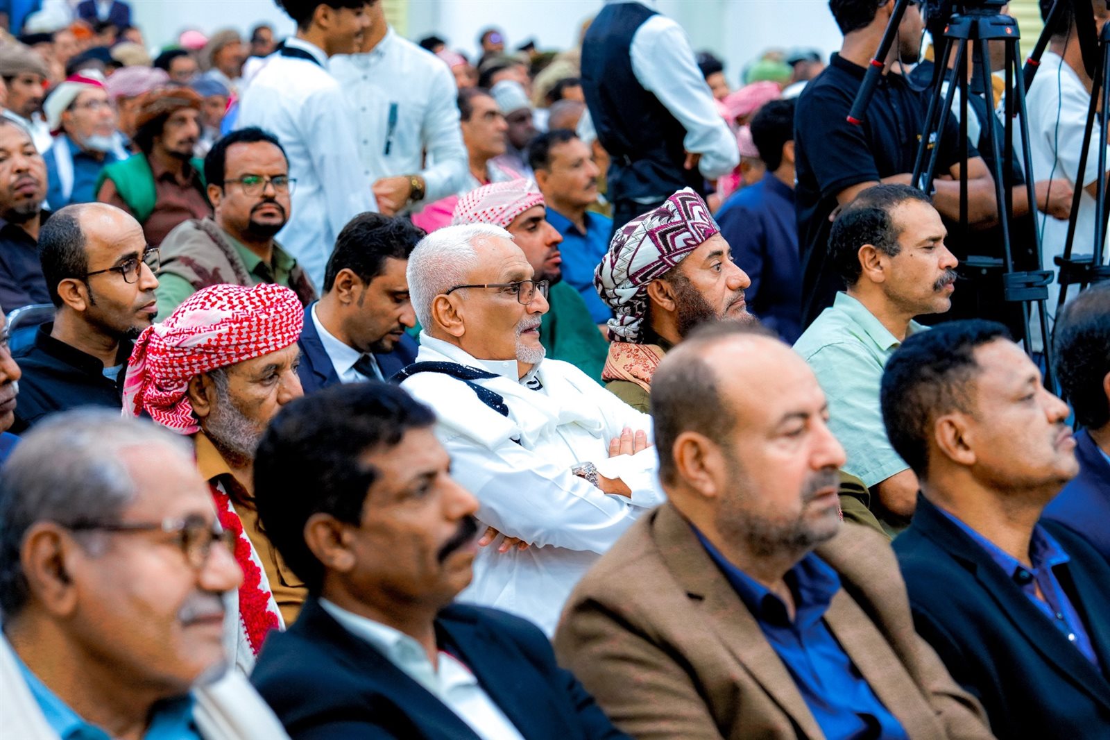 اللقاء الموسع للرئيس الزُبيدي بمختلف شرائح المجتمع بمحافظة حضرموت