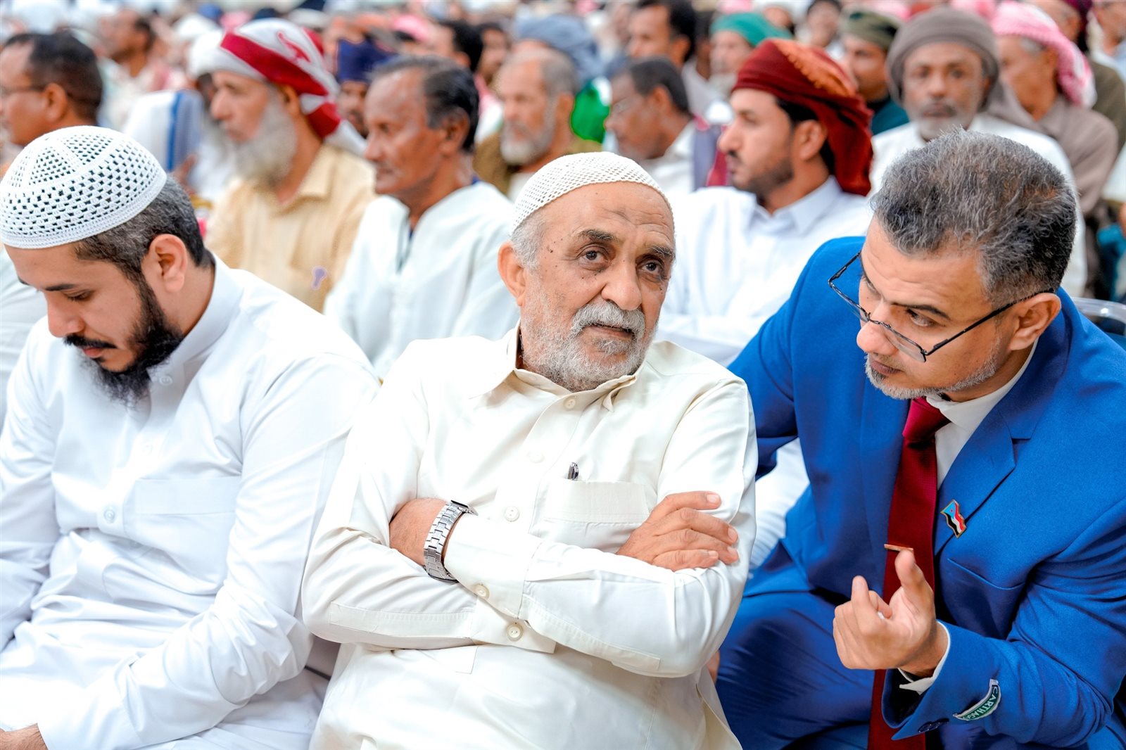 اللقاء الموسع للرئيس الزُبيدي بمختلف شرائح المجتمع بمحافظة حضرموت
