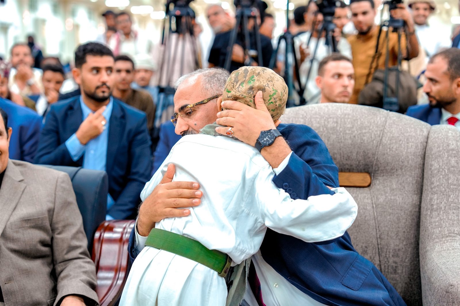 اللقاء الموسع للرئيس الزُبيدي بمختلف شرائح المجتمع بمحافظة حضرموت