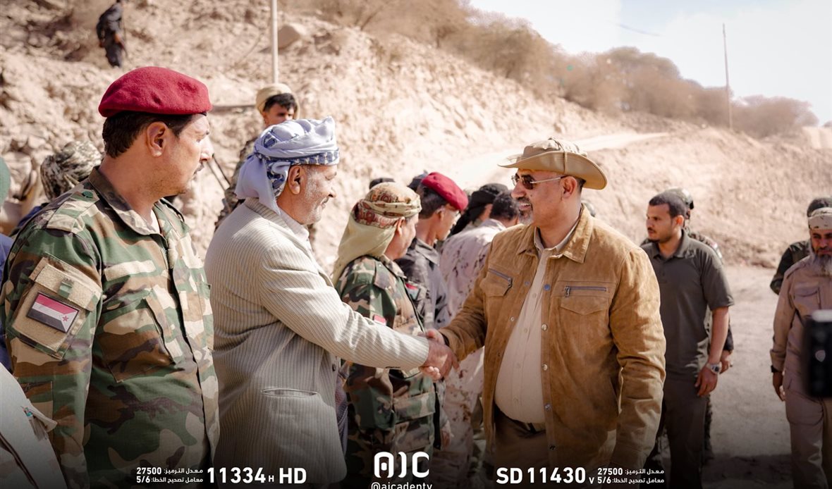 الرئيس الزُبيدي لدى