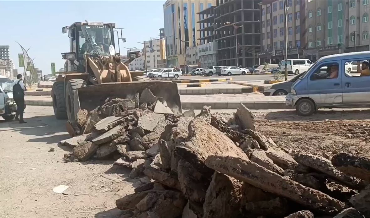 بدء أعمال مشروع صيانة