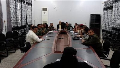 مدير عام دارسعد يناقش تفعيل العمل الأمني والبحثي بالمديرية 