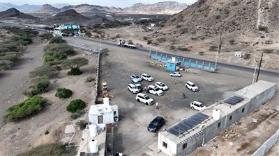 استلام محطة الملاح للوزن المحوري في مديرية ردفان بلحج