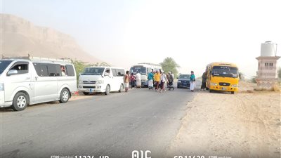 انطلاق حشود وادي حضرموت للمشاركة بمليونية دعم النخبة بالمكلا   