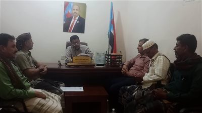 رئيس انتقالي أبين يناقش مع نادي حسان استعدادات مشاركته في بطولة المريسي