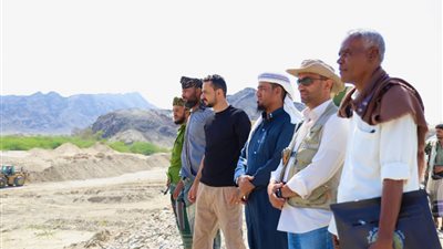 بتكليف من النائب المحرّمي.. فريق ميداني يرصد الأعمال الإنشائية بمشروع سد حسّان الاستراتيجي بأبين