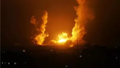 مقتل وإصابة 25 حوثيا بقصف أمريكي بريطاني على الحديدة اليمنية