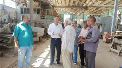 سلطة المعلا تزور شركة احواض السفن الوطنية لاعادة تأهيلها