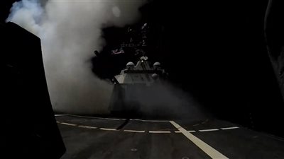 القوات الأميركية تدمّر صاروخا باليستيا أطلقه الحوثيون فوق خليج عدن