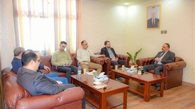 وزير النقل يستقبل رئيس بعثة منظمة أطباء بلا حدود لبحث سبل التنسيق في الجانب الإغاثي والإنساني