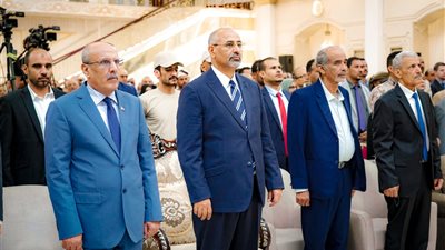 الرئيس الزُبيدي يشهد الحفل الخطابي بمناسبة الذكرى السابعة لإعلان عدن التاريخي وتأسيس المجلس الانتقالي الجنوبي (نص كلمة الرئيس)