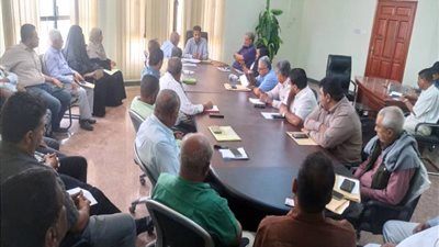 تنفيذي أبين يناقش مستجدات الأوضاع في المحافظة 