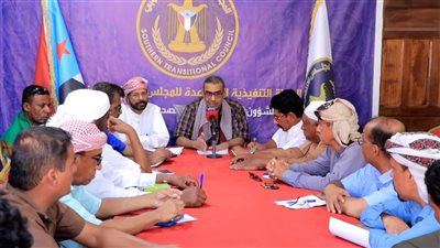 الهيئة التنفيذية المساعدة تناقش أوضاع مديريات وادي وصحراء حضرموت 