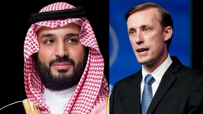 محمد بن سلمان يبحث مع سوليفان حرب غزة وأوضاع المنطقة