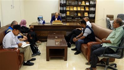 مدير دار سعد يبحث التعاون المشترك مع مفوضية شؤون اللاجئين