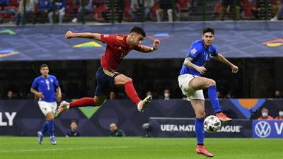 إسبانيا تهزم إيطاليا بثنائية وتبلغ نهائي دوري الأمم الأوروبية