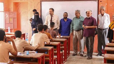 الأمانة العامة تزور مكتب التربية في المعلا وتتفقد سير امتحانات الثانوية بالمديرية