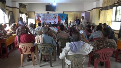 لقاء تشاوري بطور الباحة لحج لتعزيز العمل نحو ما يخدم مواطني المديرية 