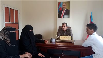  انتقالي أبين يطلع على برامج وأنشطة المبادرة الوطنية للمكفوفين 