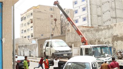 إطلاق حملة لإزالة السيارات المتهالكة والمعيقة لحركة السير في طرقات مديرية المعلا 