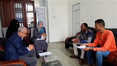 الوكيل الشبحي يطلع على تدخلات منظمة أطباء العالم الفرنسية في القطاع الصحي 