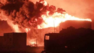 فيديو جرافيك.. انفجار محطة غاز بالمنصورة