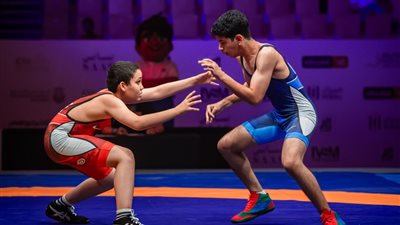 بطولة الإمارات لمصارعة الناشئين في أبوظبي 21 سبتمبر