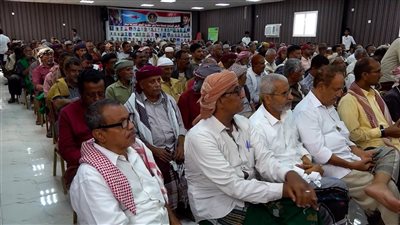 لجنة التواصل تحشد وجاهات وشخصيات ساحل حضرموت لتعزيز التلاحم