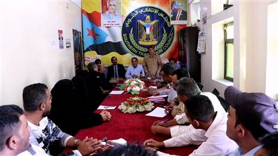 الشقي يتفقد تنفيذية انتقالي الضالع ويشيد بتضحيات أبناء المحافظة 