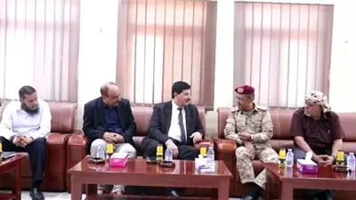 قائد المنطقة العسكرية الثانية يؤكد التعاون مع اللجنة الوطنية لحقوق الإنسان