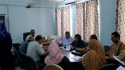 تنفيذي التواهي يناقش تحسين الخدمات وتحقيق أداء فعال للمكاتب بالمديرية 