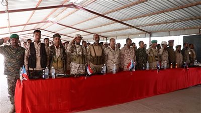 اللواء الثاني مشاة بالضالع ينظم حفلاً تكريمياً بمناسبة عيد الاستقلال 