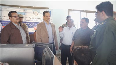 محافظ العاصمة عدن يفتتح المباني الجديدة في إصلاحية سجن المنصورة المركزي