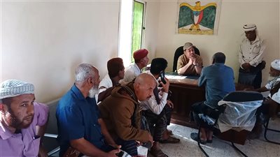 العميد النوبي يرأس اجتماعًا مع مدراء المكاتب التنفيذية في الملاح لبحث احتياجات المديرية 