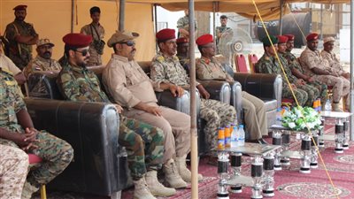 تدشين المرحلة الأولى من العام التدريبي الجديد للواء الحرس الرئاسي بحضرموت