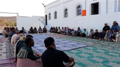 انتقالي يبعث حضرموت يناقش ترتيبات الزواج الجماعي لـ 37 عريسا 