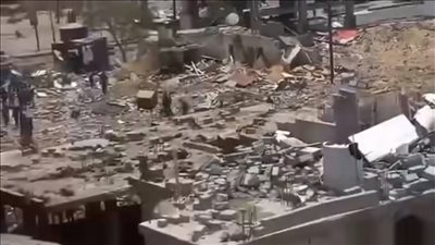 نحو 40 بين قتيل وجريح بانفجار مخزن أسلحة سري للحوثيين بصنعاء