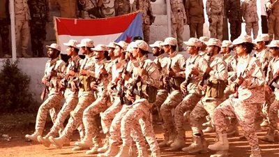 في عرض عسكري مهيب.. اللواء الثاني مشاة يدشّن المرحلة الثانية من خطة التدريب لعام 2025م