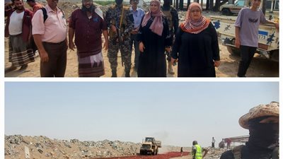 نيابة الصناعة التجارة بعدن تتلف 15520 علبة من معجون الطماطم الفاسد 