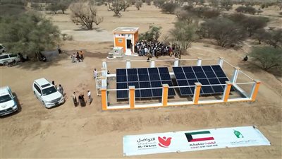 بتمويل كويتي.. تدشين مشروع مياه مُقبلة العليا بشبوة