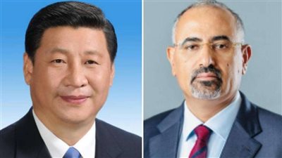 الرئيس الزُبيدي يُعزي الرئيس شي جين بينغ في ضحايا الفيضانات التي اجتاحت شمال الصين