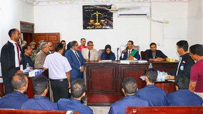 رئيس مجلس القضاء الأعلى ووزير العدل يدشنان بدأ المحاكمات الصورية لطلاب المعهد العالي للقضاء 