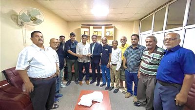 مكتب الشباب والرياضة في عدن يكرم الإعلامي الكابتن خالد هيثم