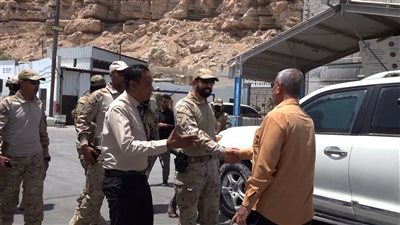 قائد قوات الدعم الأمني يزور المشروع الرابع في ميناء المكلا ويعلن دعمه للصيادين