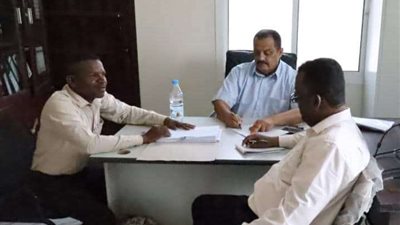 فريق التوجيه الرئاسي يطلع على نشاط إدارتي الإعلام والفكر والإرشاد بانتقالي لحج