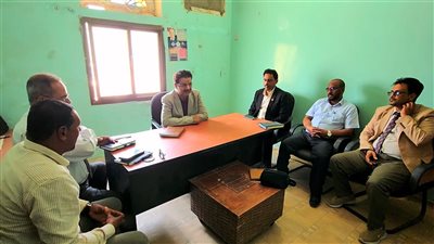 فريق التوجيه والرقابة الرئاسي يزور مكتب التخطيط والتعاون الدولي في سقطرى 