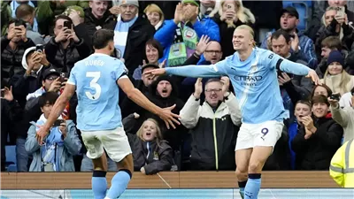 الدوري الإنجليزي.. ثنائية هالاند تقود مانشستر سيتي للفوز على مانشستر يونايتد