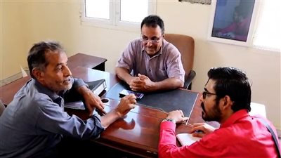 فريق التوجيه والرقابة الرئاسي يطلع على سير عمل الإدارة التنظيمية بانتقالي أبين