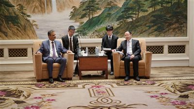 لملس يلتقي نائب رئيس المؤتمر الاستشاري السياسي للشعب الصيني في شنغهاي